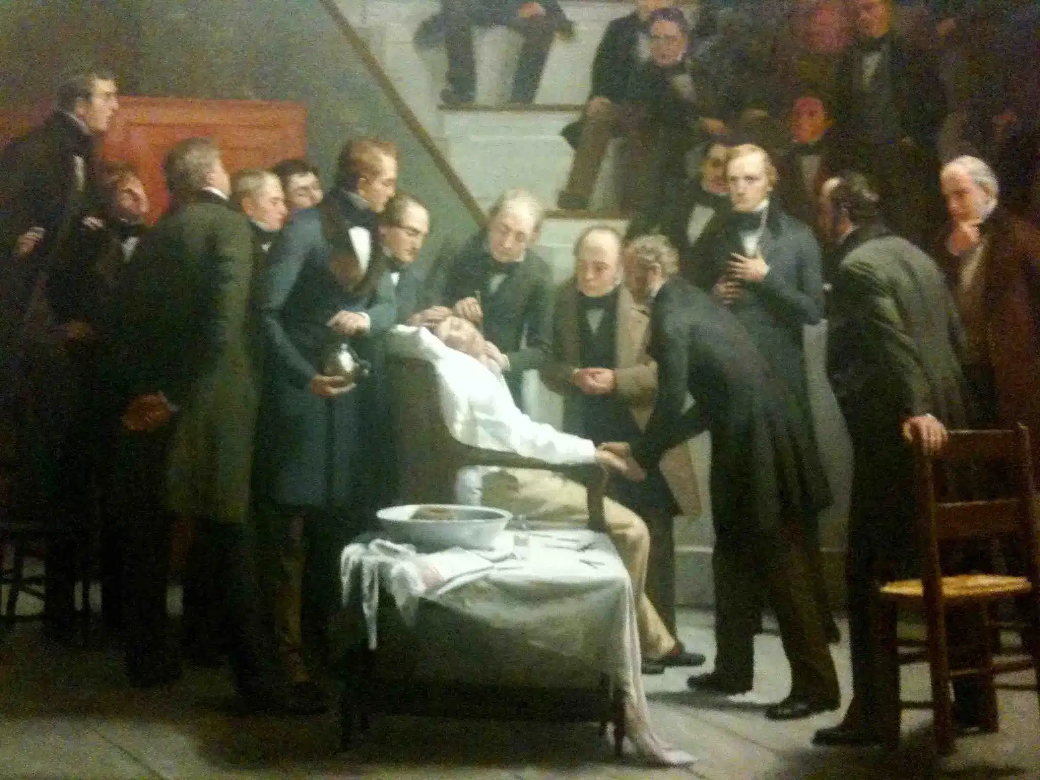 Anesthesiology Painting by Robert C. Hinckley