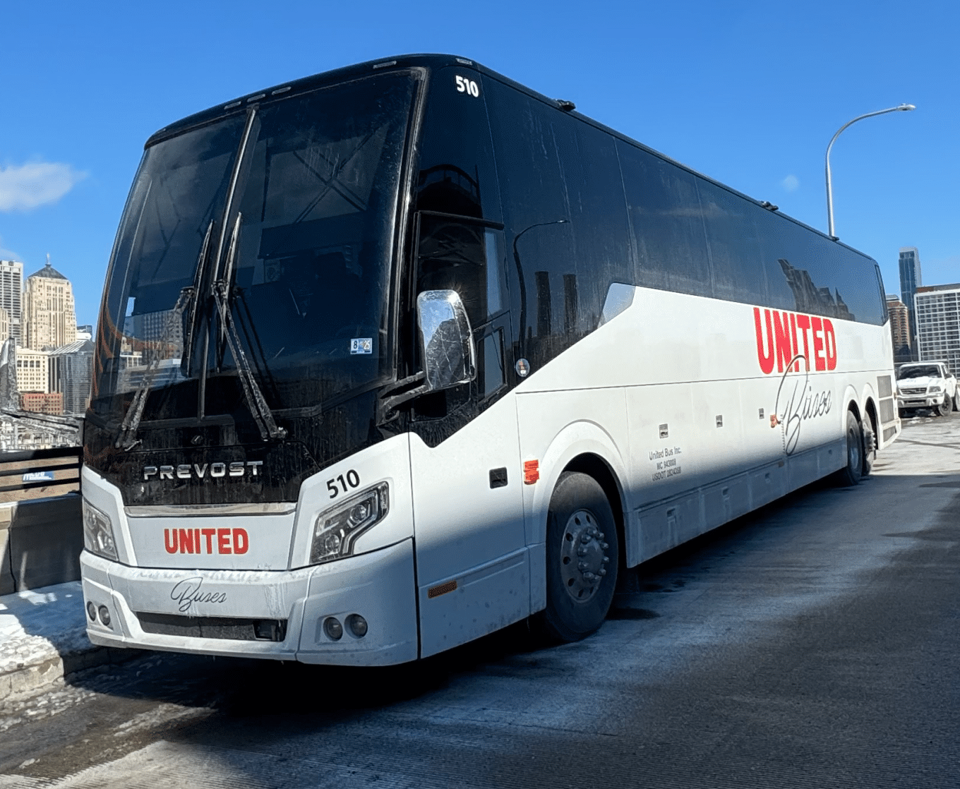 charter bus in chicago
