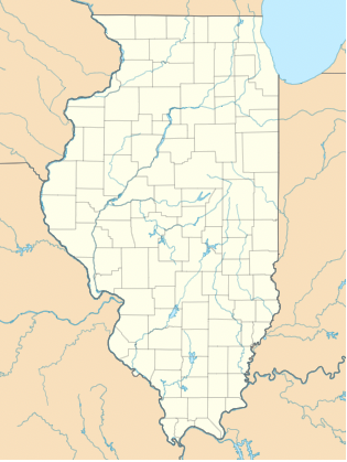 Rockford Illinois on the map