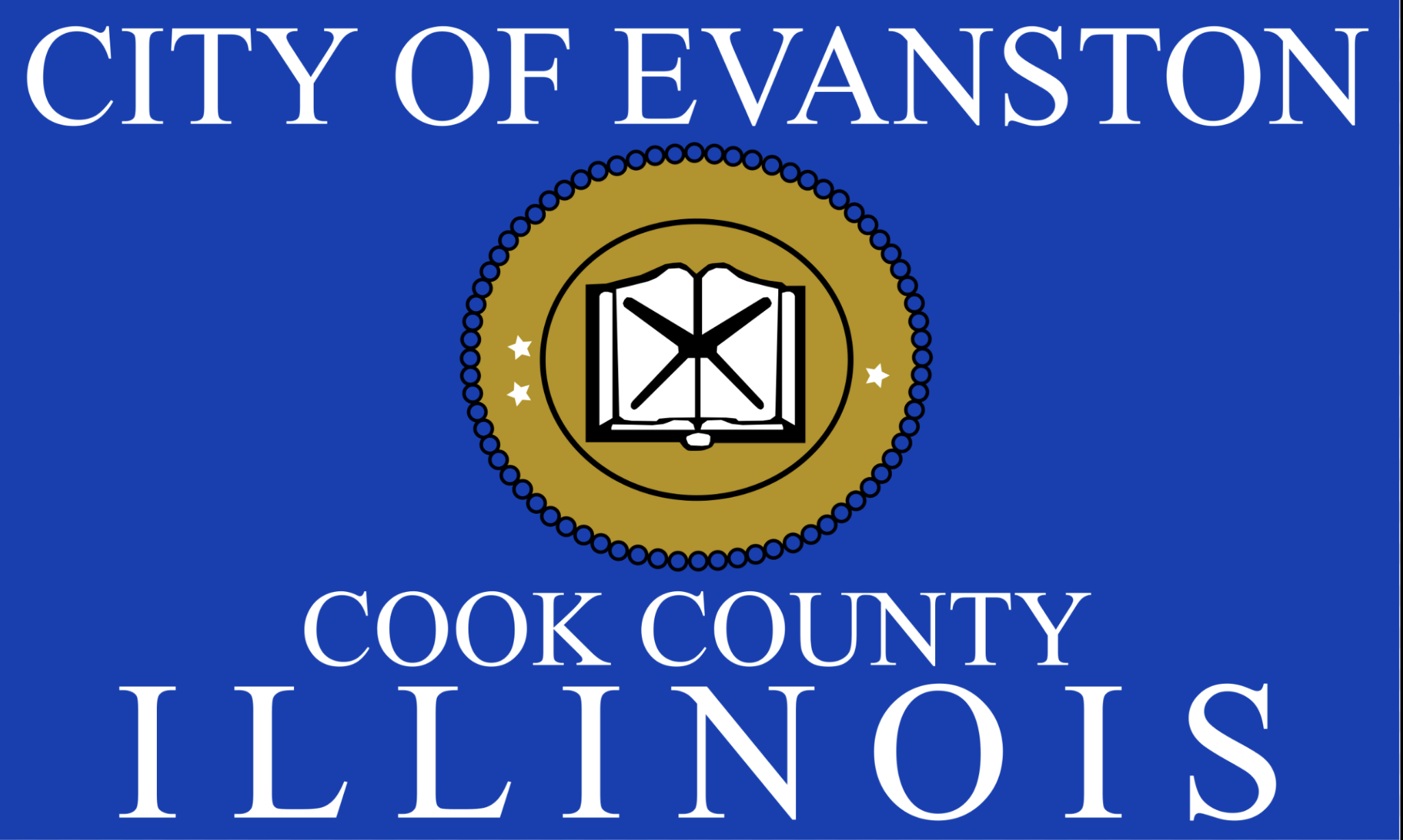 City of Evanston Flag